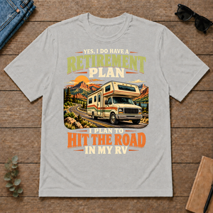 I Plan To Hit The Road In My RV - ash - TS2D-Ash