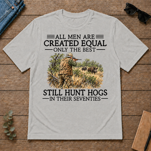 All Men Are Created Equal Hog Hunting 70s - ash - TS2D-Ash
