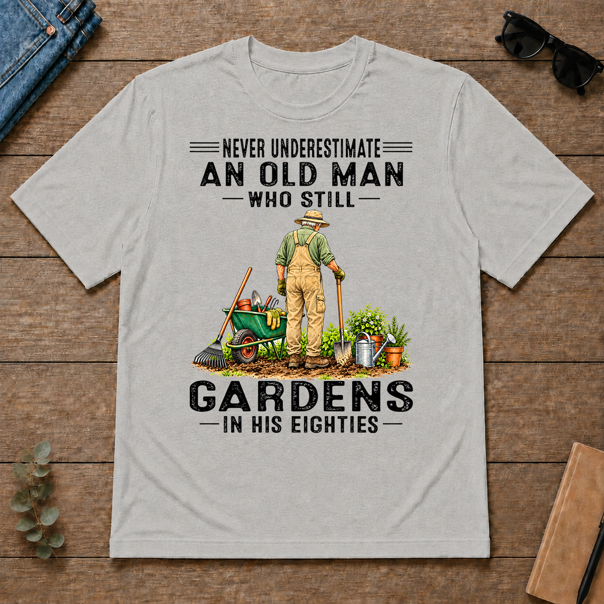Vintage Still Gardens 80s - ash - TS2D-Ash