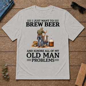 I Just Want To Brew Beer - ash - TS2D-Ash