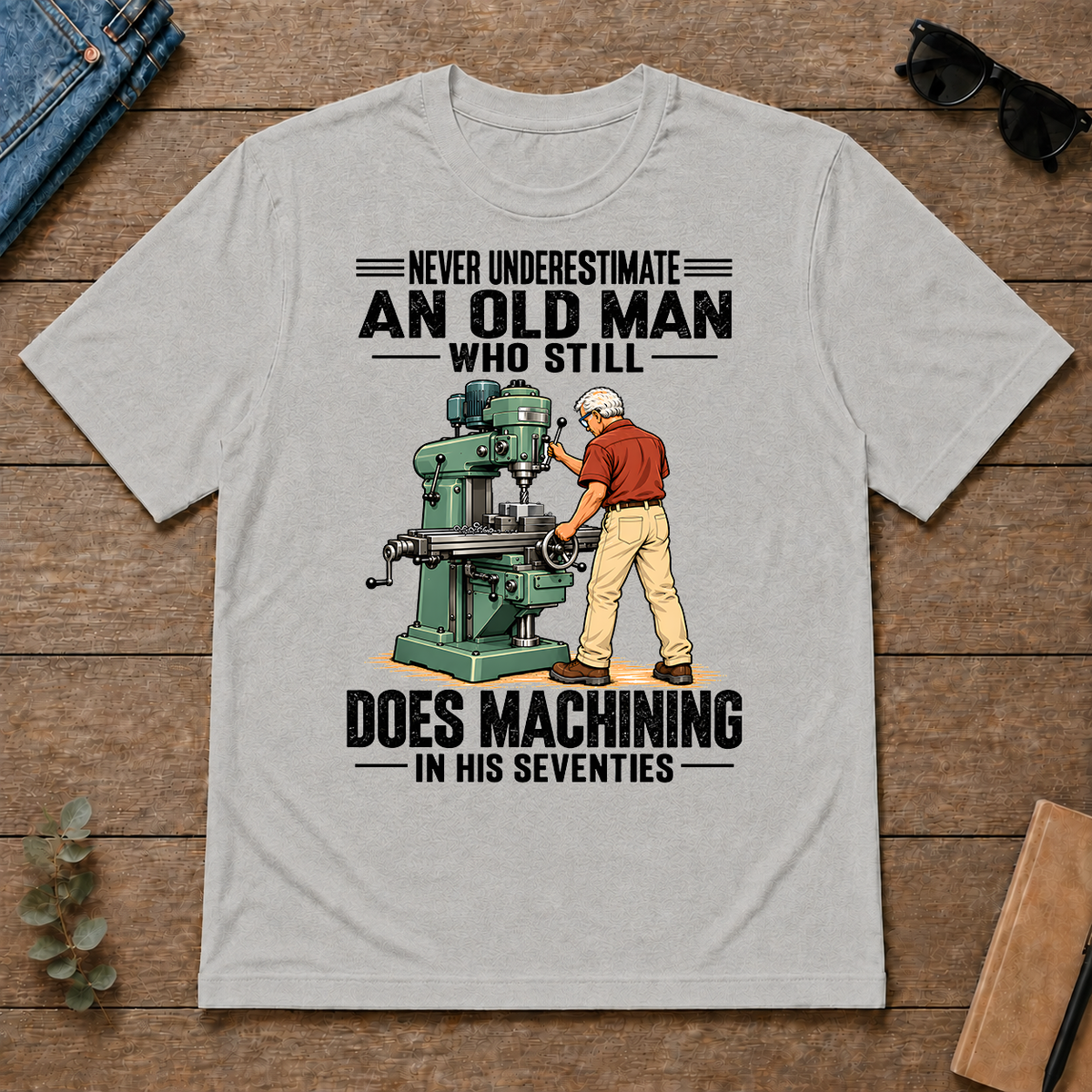 An Old Man Still Does Machining In His 70s - ash - TS2D-Ash
