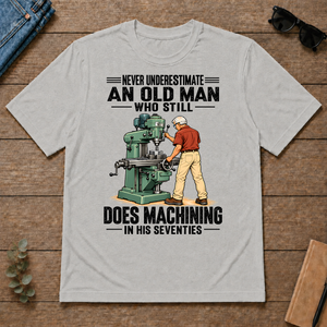 An Old Man Still Does Machining In His 70s - ash - TS2D-Ash