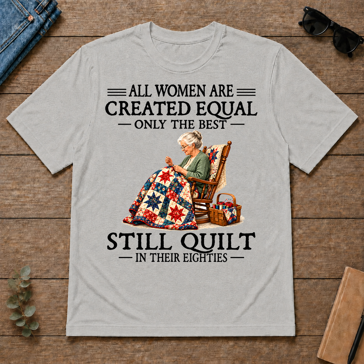 Still Quilt 80S - ash - TS2D-Ash