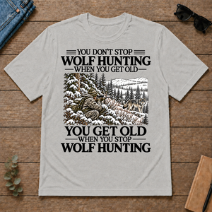 Don't Stop Winter Wolf Hunting Snow - ash - TS2D-Ash