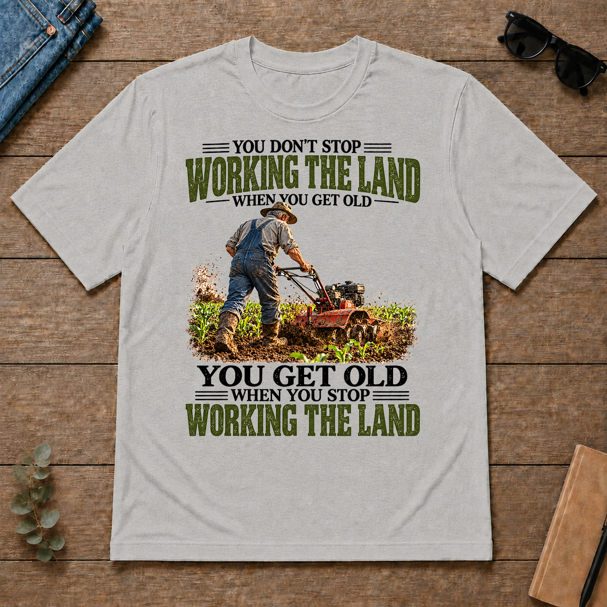 Working The Land You Get Old When You Stop - ash - TS2D-Ash