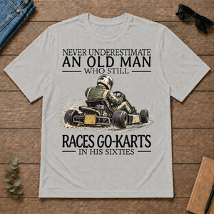 An Old Man Who Still Races Go-Karts In His Sixties - ash - TS2D-Ash