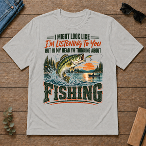 I'm Thinking About Fishing - ash - TS2D-Ash