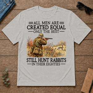 All Men Are Created Equal Rabbit Hunting 80s - ash - TS2D-Ash