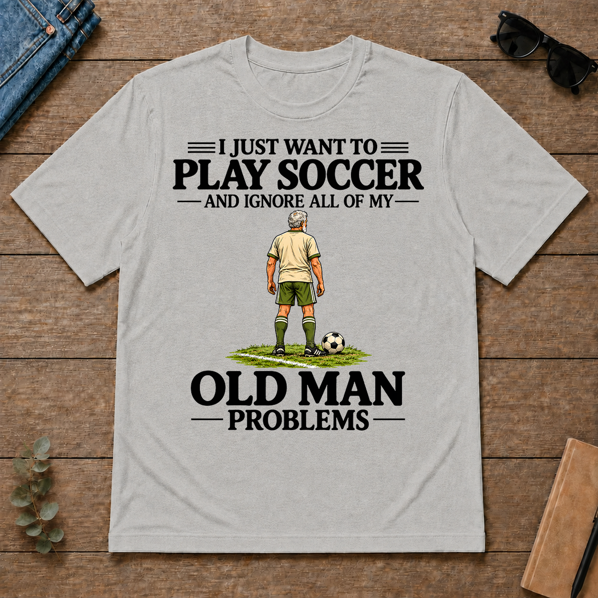 I Just Want To Play Soccer - ash - TS2D-Ash