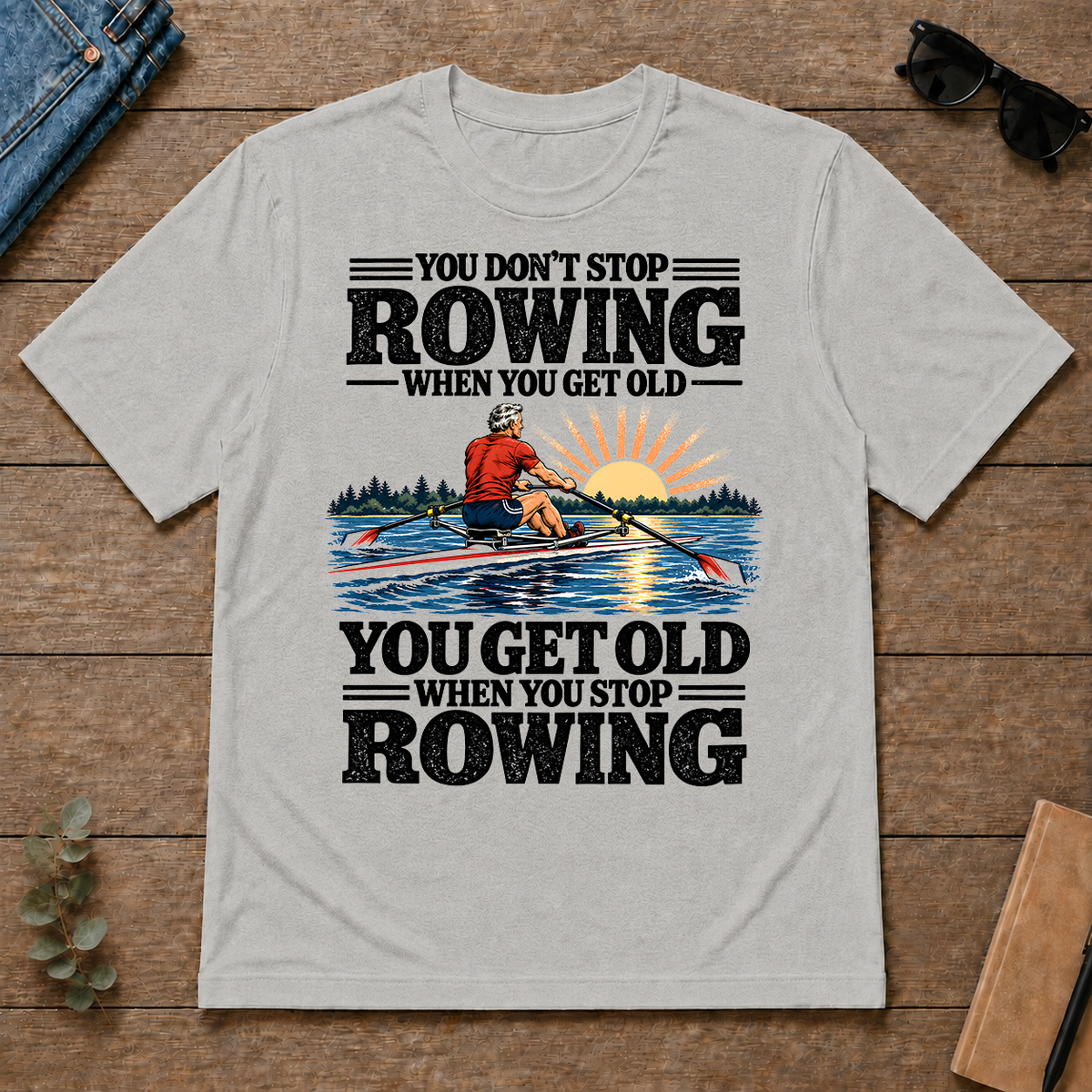 You Get Old When You Stop Rowing - ash - TS2D-Ash