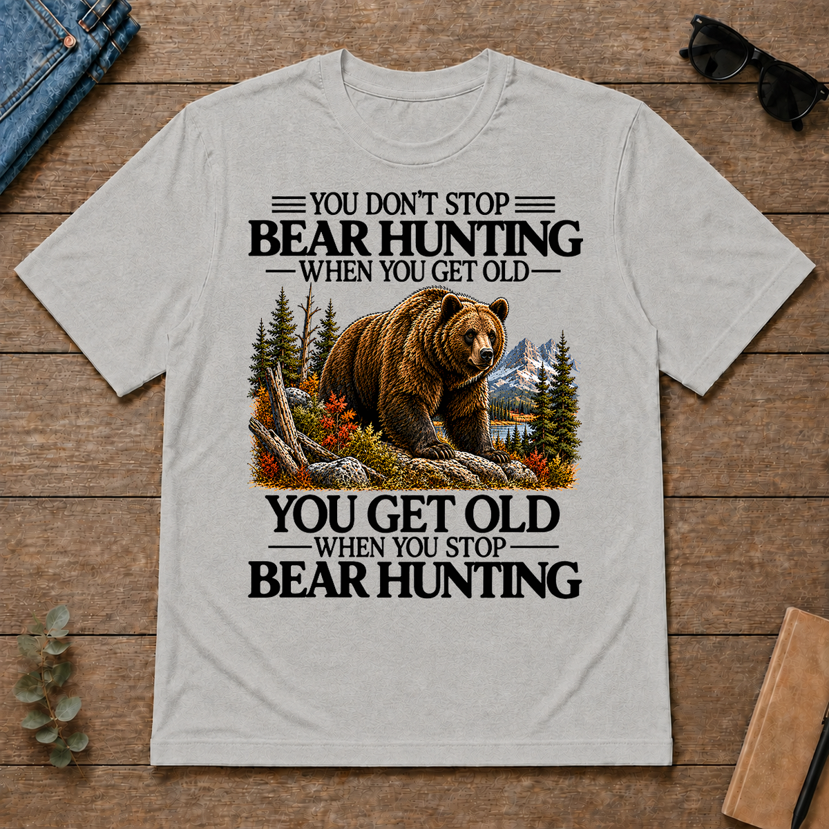 Don't Stop Bear Hunting - ash - TS2D-Ash