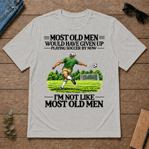 Most Old Man Would Have Given Up Playing Soccer - ash - TS2D-Ash