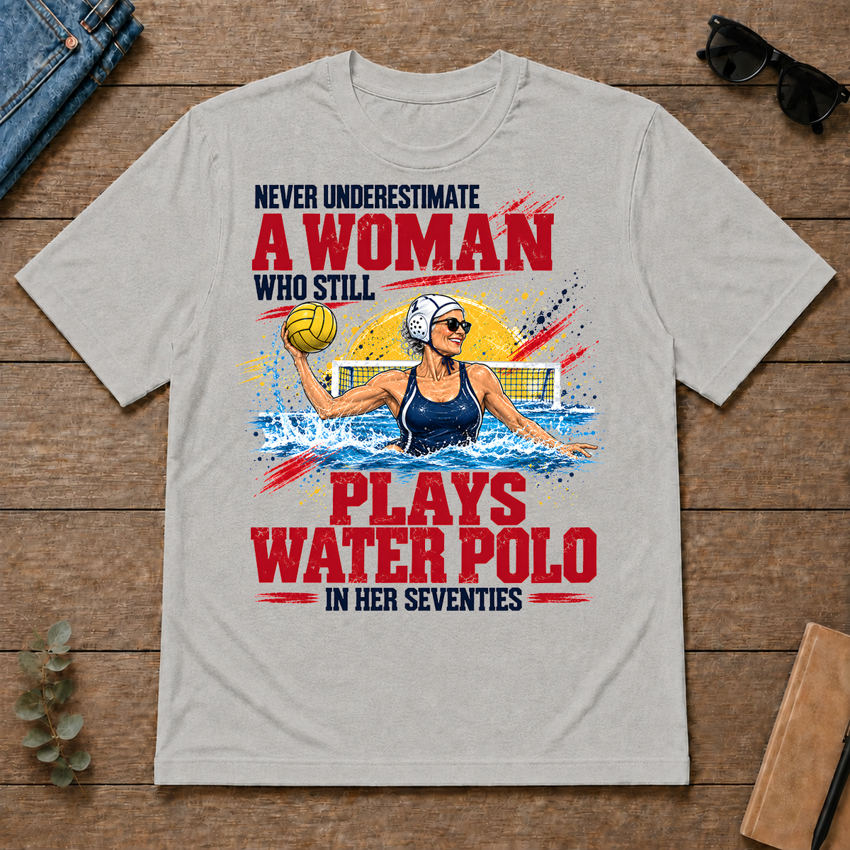 A Woman Still Plays Water Polo In Her 70s - ash - TS2D-Ash