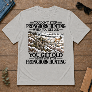 Don't Stop Pronghorn Hunting Snow - ash - TS2D-Ash