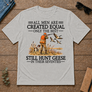 All Men Are Created Equal Geese Hunting 70s - ash - TS2D-Ash