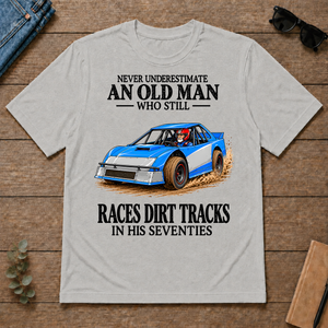An Old Man Still Races Dirt Tracks In His Seventies - ash - TS2D-Ash