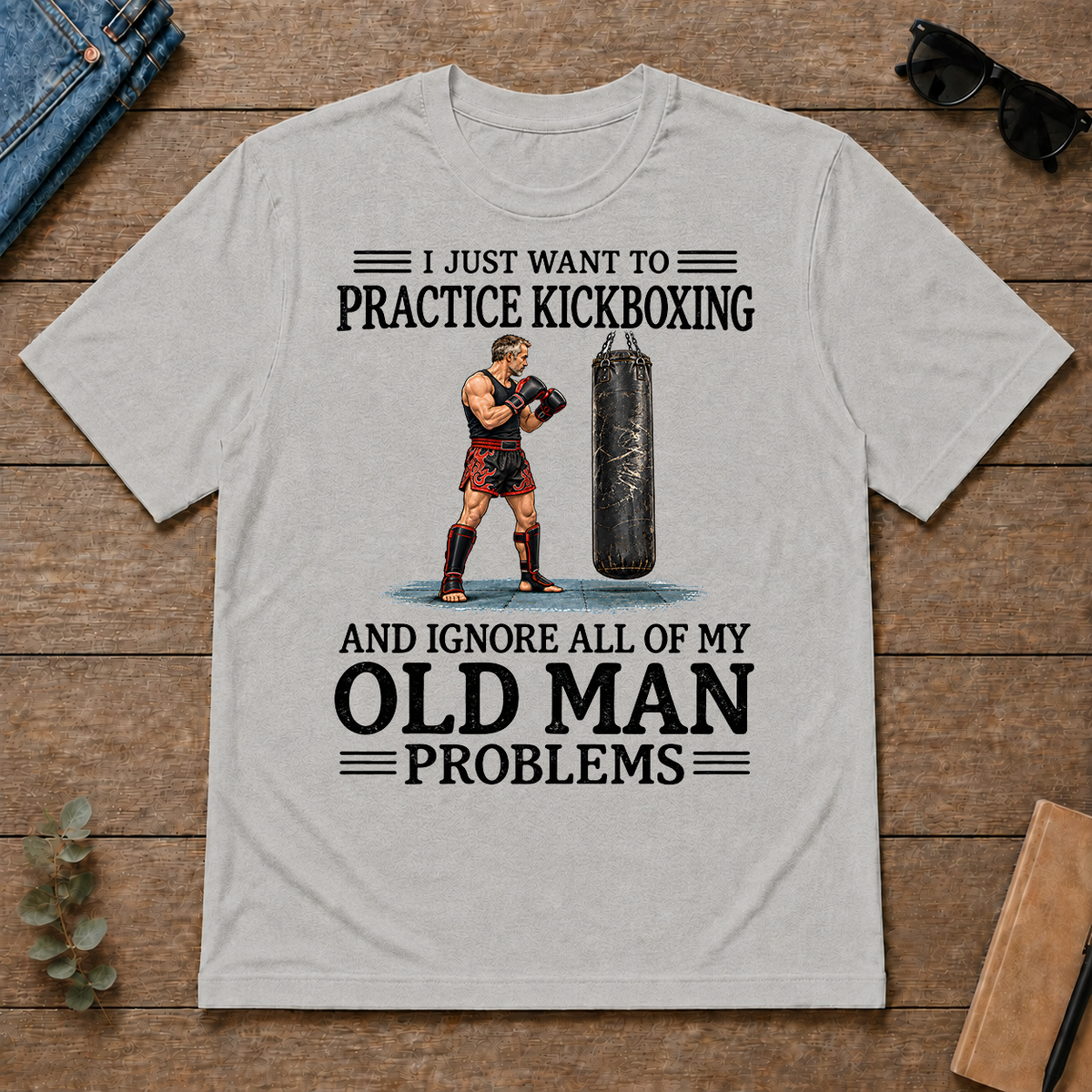 I Just Want To Practice Kickboxing - ash - TS2D-Ash