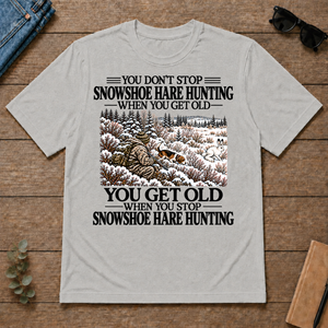 Don't Stop Snowshoe Hare Hunting Snow - ash - TS2D-Ash