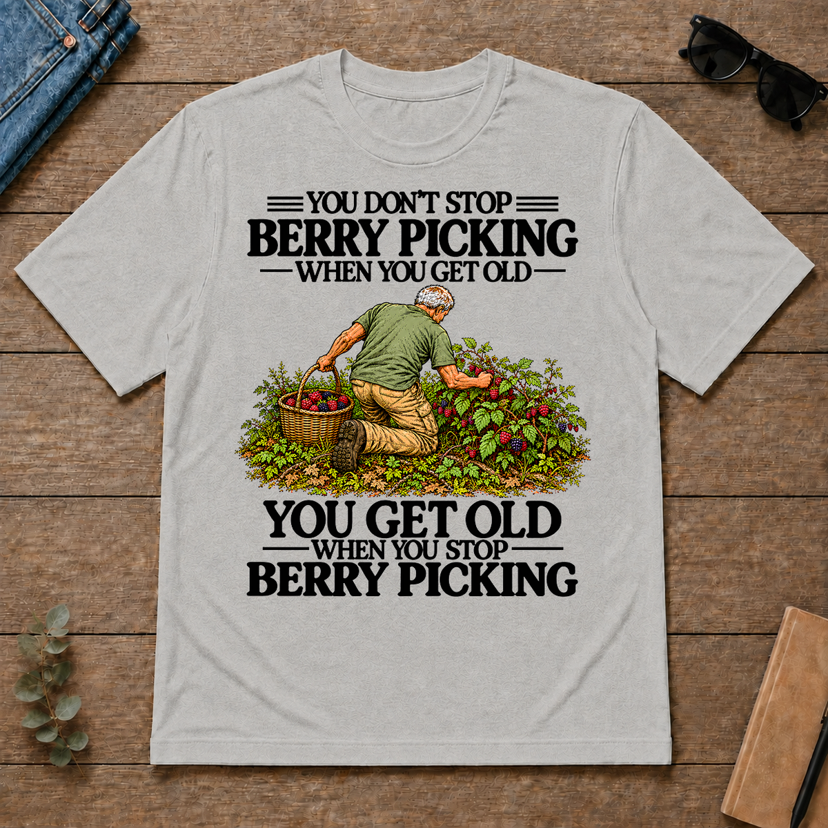 Don't Stop Berry Picking - ash - TS2D-Ash