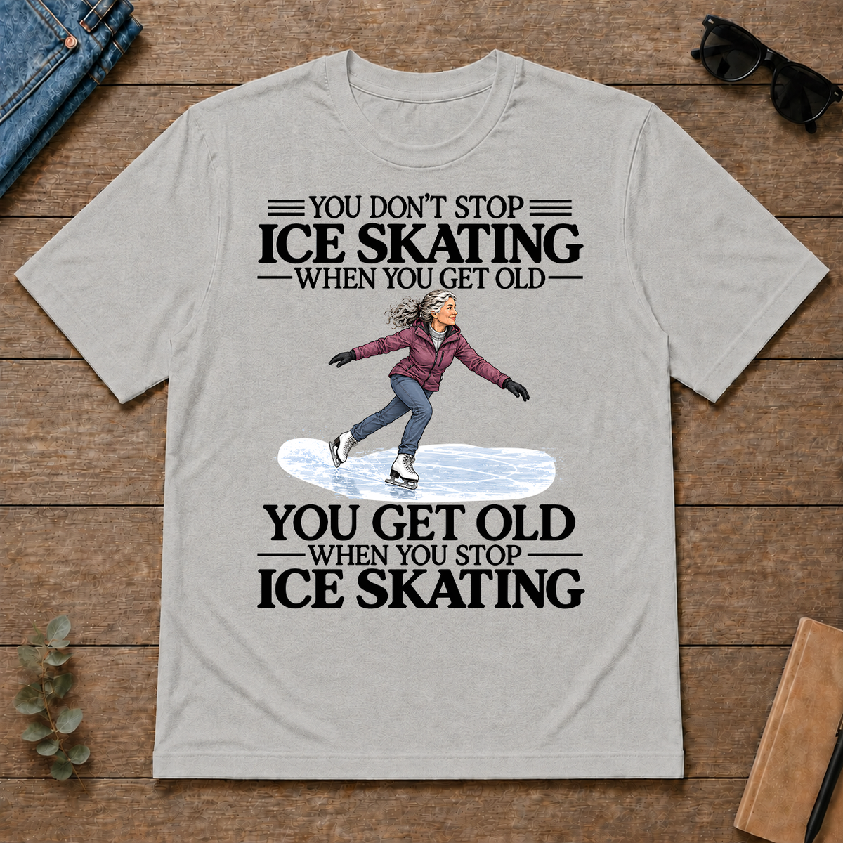 Don't Stop Ice Skating - ash - TS2D-Ash