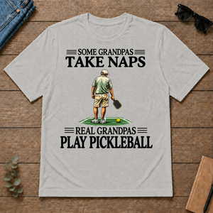 Real Grandpas Play Pickleball Vintage - ash - TS2D-Ash