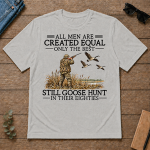 All Men Are Created Equal Goose Hunting 80s - ash - TS2D-Ash