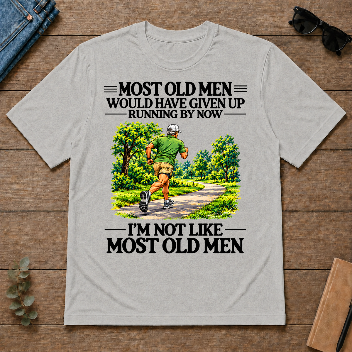 Most Old Man Would Have Given Up Running - ash - TS2D-Ash