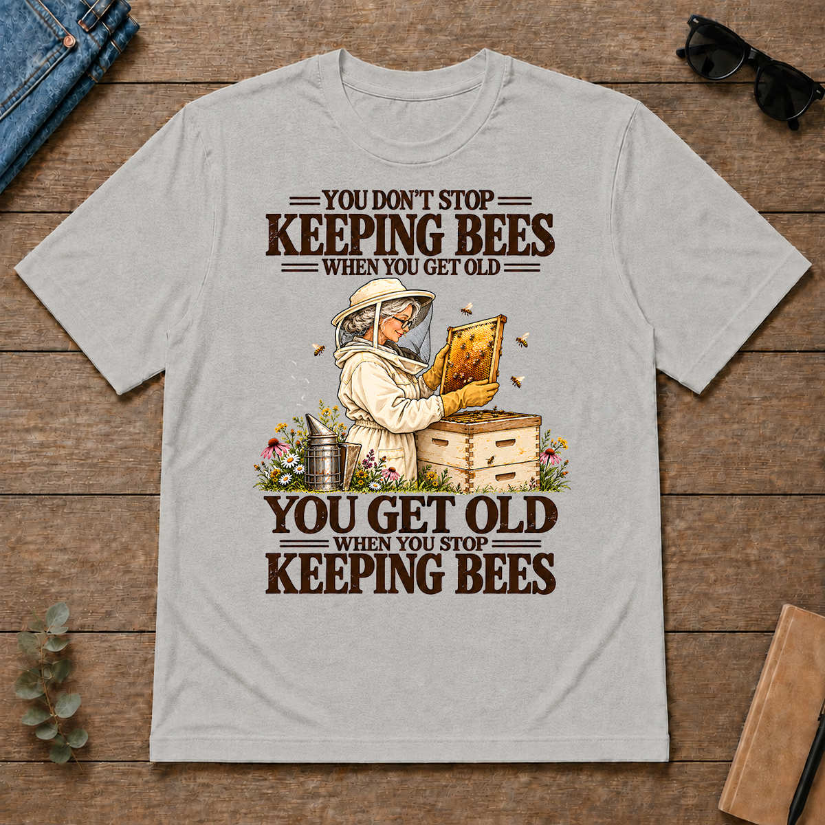 You Get Old When You Stop Keeping Bees - ash - TS2D-Ash