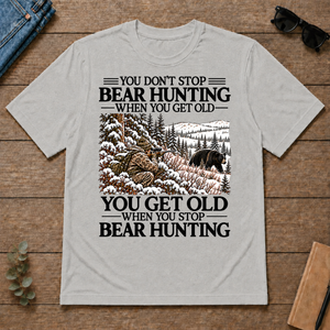 Don't Stop Black Bear Hunting Snow - ash - TS2D-Ash