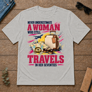 A Woman Still Travels In Her Seventies - ash - TS2D-Ash