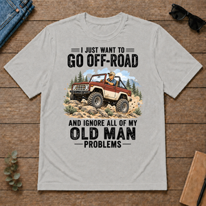 I Just Want To Go Off-road Art - ash - TS2D-Ash