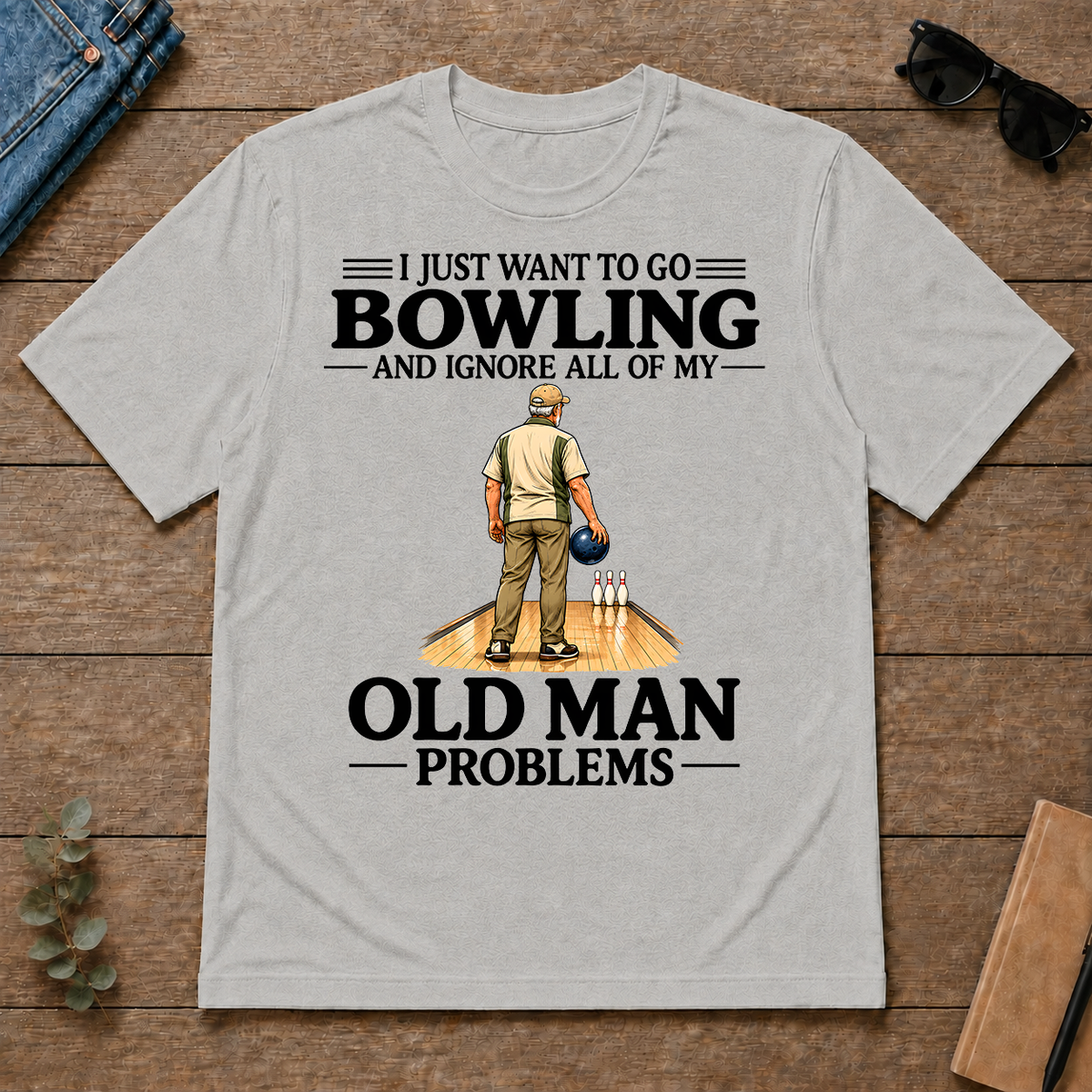 I Just Want To Bowling - ash - TS2D-Ash