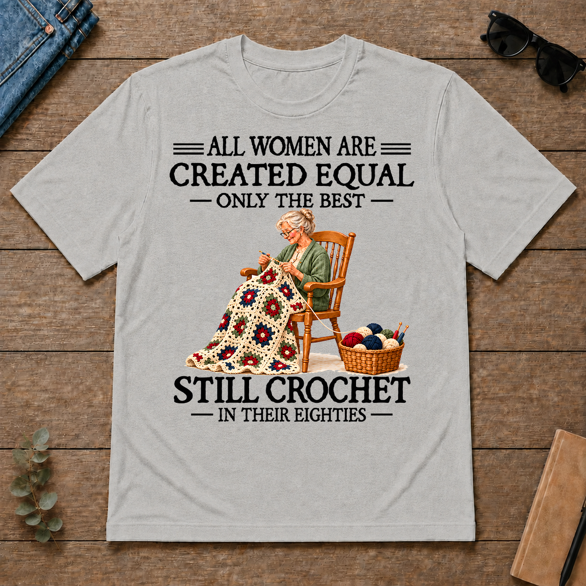 Still Crochet 80S - ash - TS2D-Ash