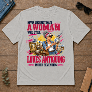 A Woman Still Loves Antiquing In Her 70s - ash - TS2D-Ash