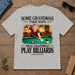 Real Grandmas Play Billards - ash - TS2D-Ash