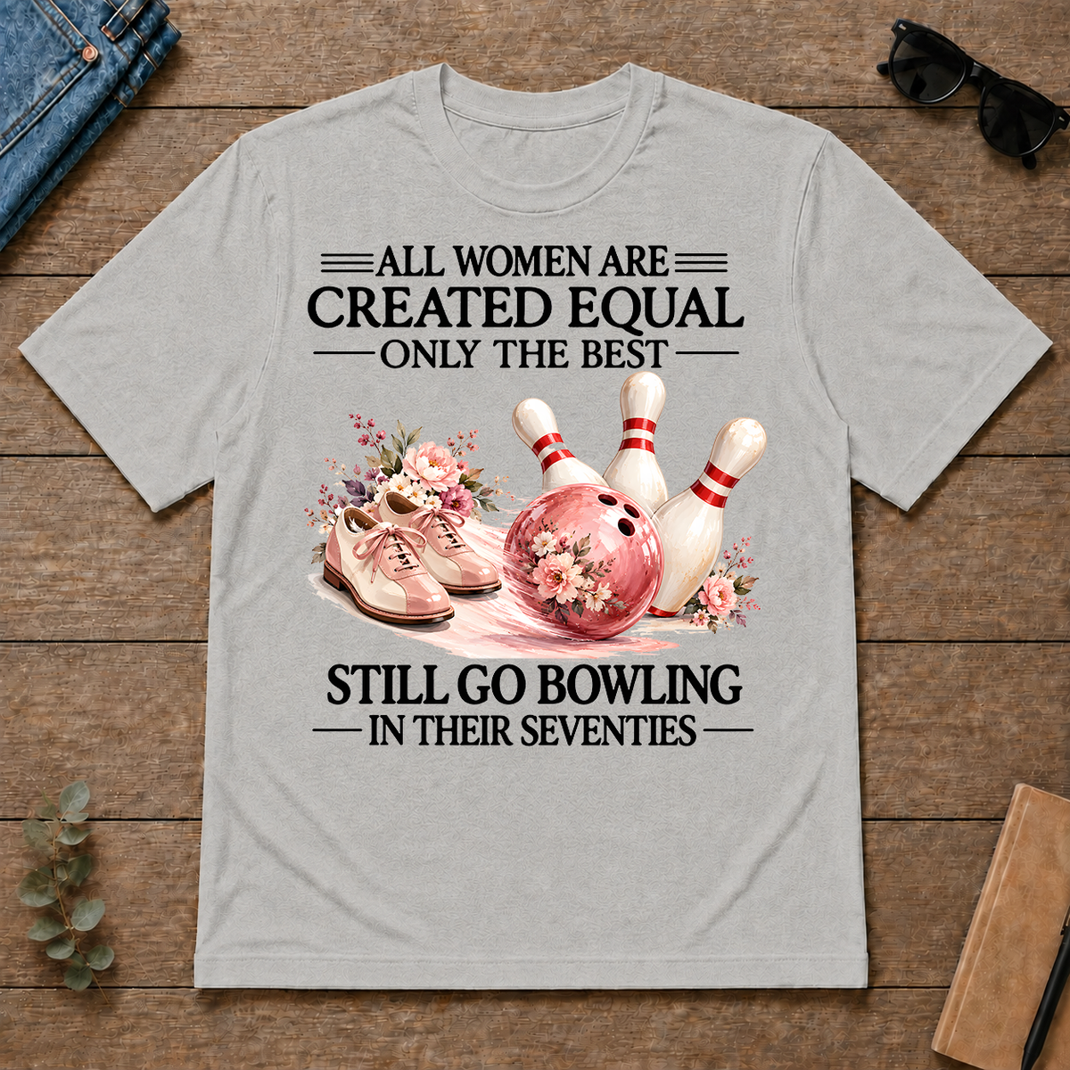 Still Go Bowling In 70s - ash - TS2D-Ash