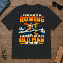 I Just Want To Go Rowing - black - TS2D-Black