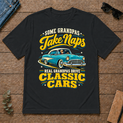 Grandpas Drive Classic Cars - black - TS2D-Black