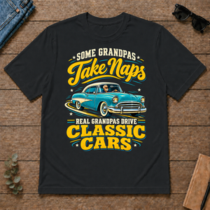 Grandpas Drive Classic Cars - black - TS2D-Black