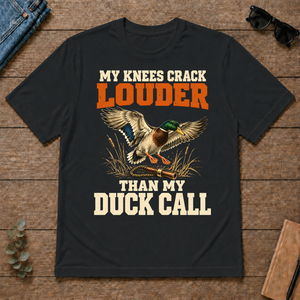 My Knees Crack Louder Than My Duck Call - black - TS2D-Black