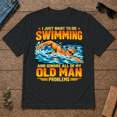 I Just Want To Go Swimming - black - TS2D-Black