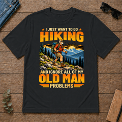 I Just Want To Go Hiking - black - TS2D-Black