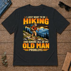 I Just Want To Go Hiking - black - TS2D-Black