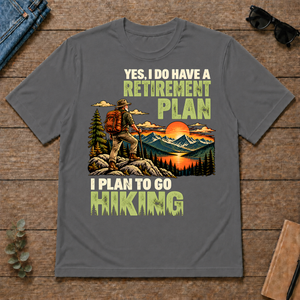 I Plan To Go Hiking - charcoal - TS2D-Charcoal