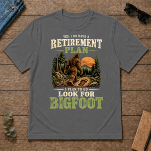 I Plan To Go Look For Bigfoot - charcoal - TS2D-Charcoal