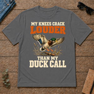 My Knees Crack Louder Than My Duck Call - charcoal - TS2D-Charcoal