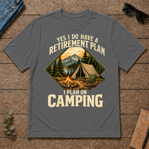 I Plan On Camping - charcoal - TS2D-Charcoal