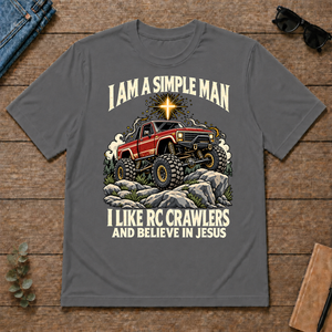 I Like RC Crawlers & Believe In Jesus - charcoal - TS2D-Charcoal