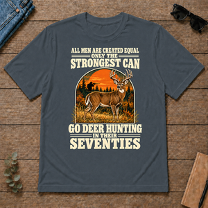 Deer Hunting Seventies Vintage - dark-heather - TS2D-DarkHeather