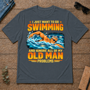 I Just Want To Go Swimming - dark-heather - TS2D-DarkHeather